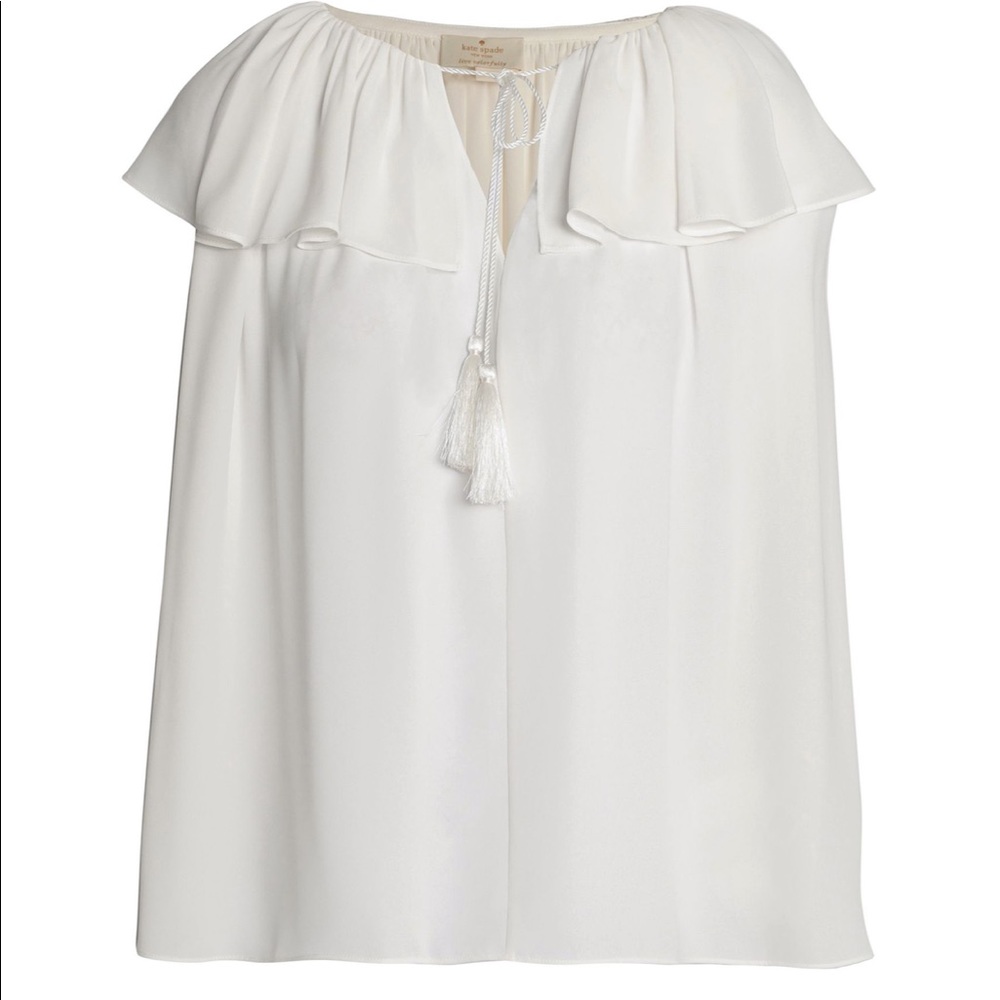 White Kate spade shirt
